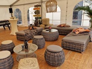 Rattan Hocker klein 3